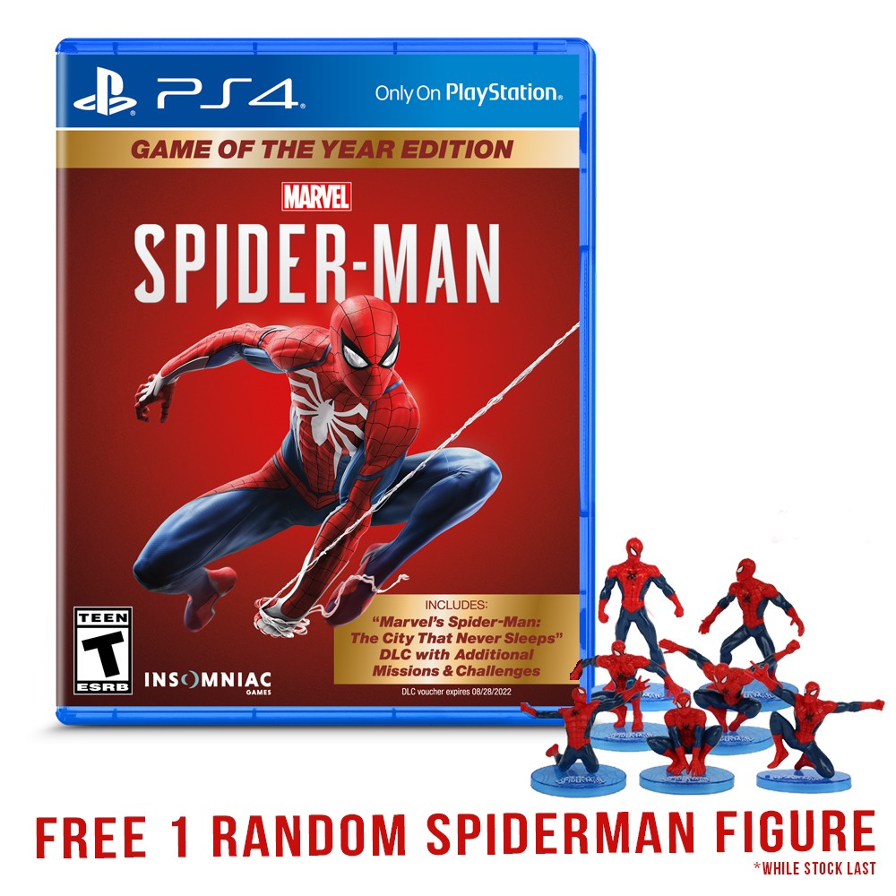 PS4 Marvel Spiderman Game of The Year Edition / Standard Edition (RALL/ENG)  | Shopee Malaysia