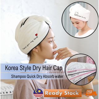 💧M'Sia Ready Stock💧Fd-04💧抖音同款干发帽💧TikTok 100%fiber Hair Towel Quick Magic  Hair Dry Hat💧 | Shopee Malaysia