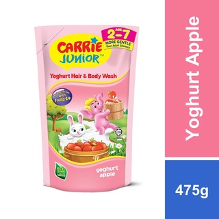 Carrie Junior Hair & Body Wash Pouch Yoghurt Apple 475g | Shopee Malaysia