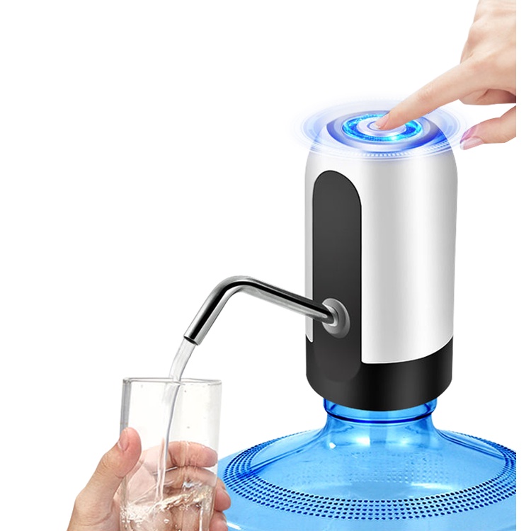 Water Dispenser Pump USB Charging Automatic Drinking Water Bottle Pump Pam Dispenser Air Pam Botol Air