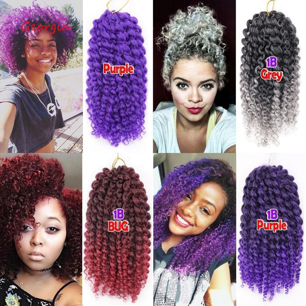 De Fashion Jumpy Wand Curl Twist Crochet Synthetic Curly Hair