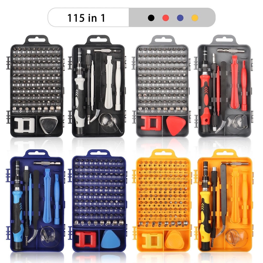 Precision Screwdriver Set, 122/115 in 1 Laptop Screwdriver Kit