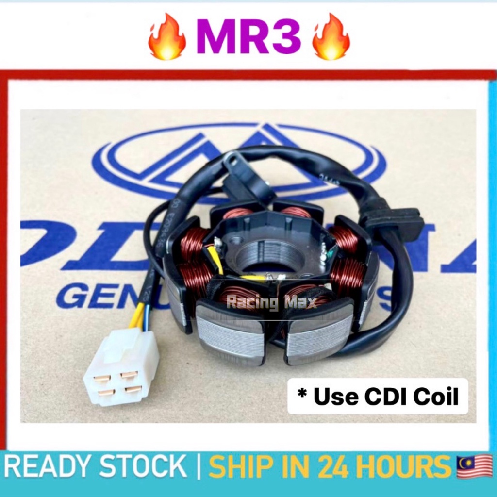 (4 WIRE) MODENAS MR3 COIL FUSE FUEL COIL STARTOR COIL