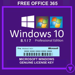 Free Office 365 Genuine Windows 10 7 8 1 Professional Win 10 Pro