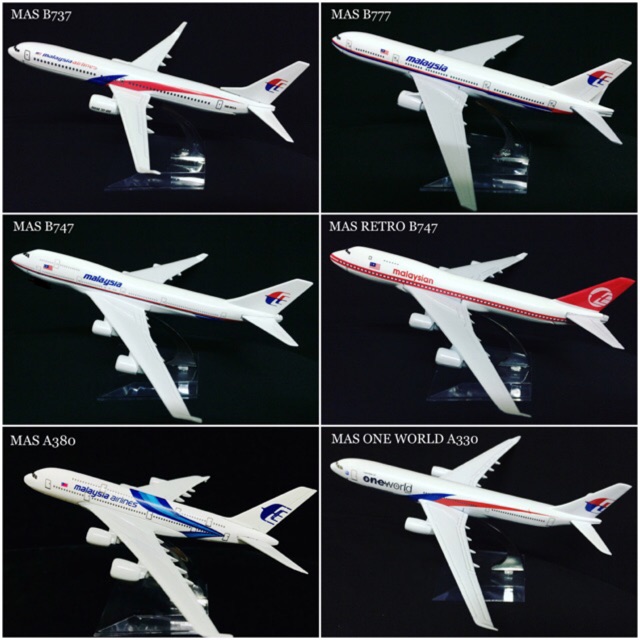 Borong Airplane Model Model Kapal Terbang Malaysia Airlines Shopee Malaysia