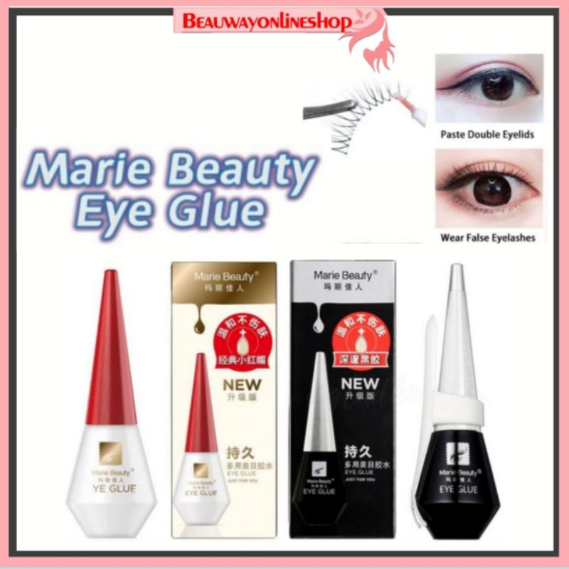 MARIE BEAUTY Eye Glue BLACK & WHITE 12ml Shopee Malaysia