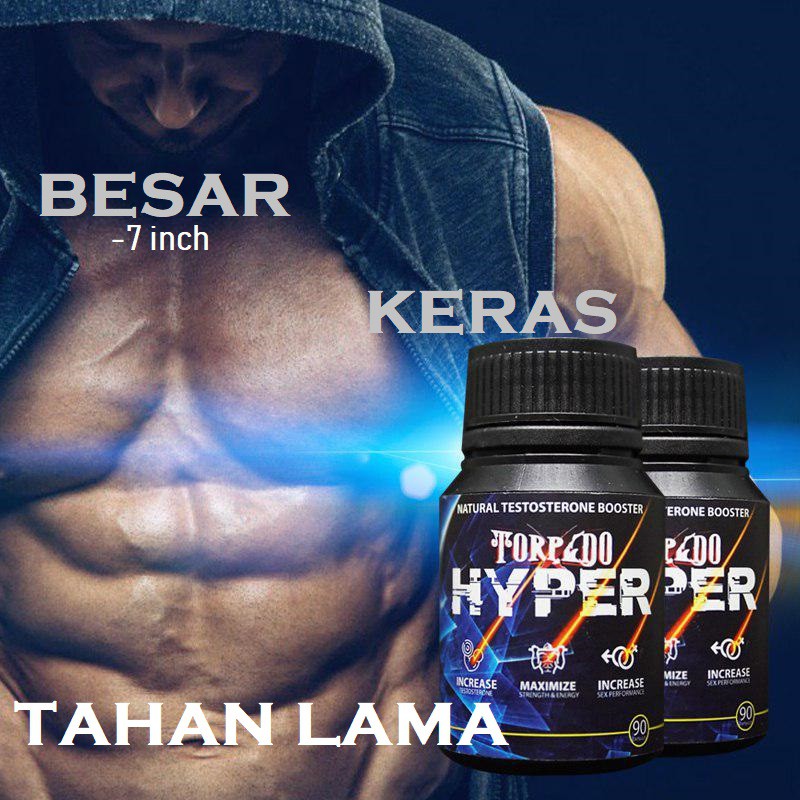 HYPER MUSCLE KUAT LELAKI UBAT TESTOSTERONE BOOSTER GROWTH 