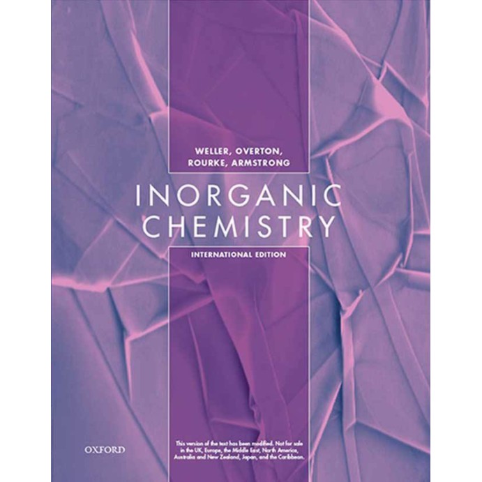Inorganic chemistry international edition weller overton rourke