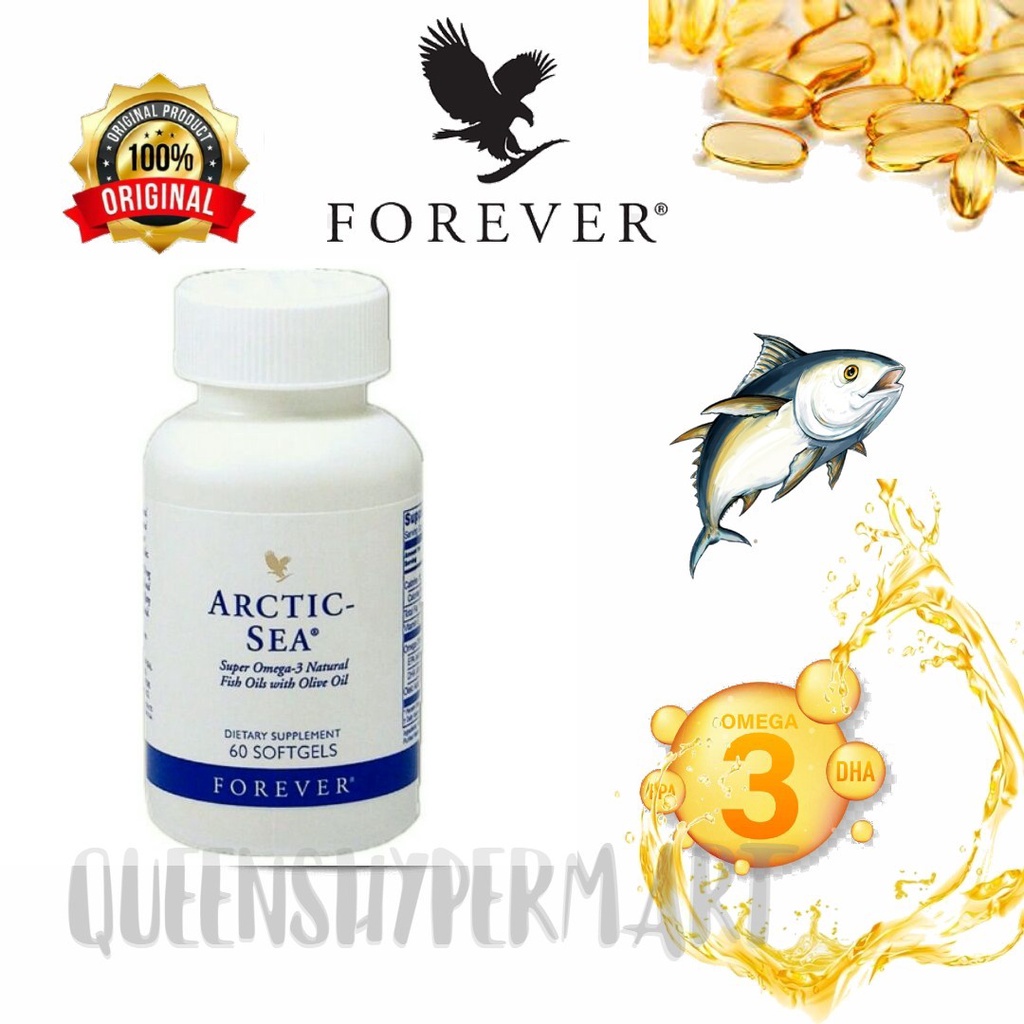 Forever Arctic Sea Omega 3 Original 100 Shopee Malaysia