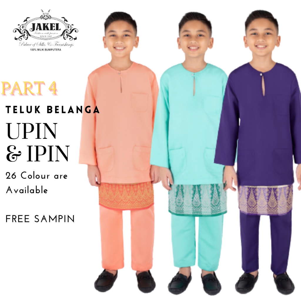 Baju melayu teluk belanga jakel