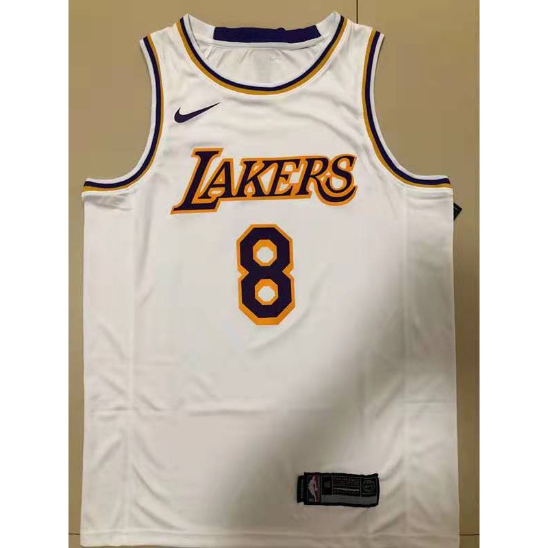 kobe 8 jersey white