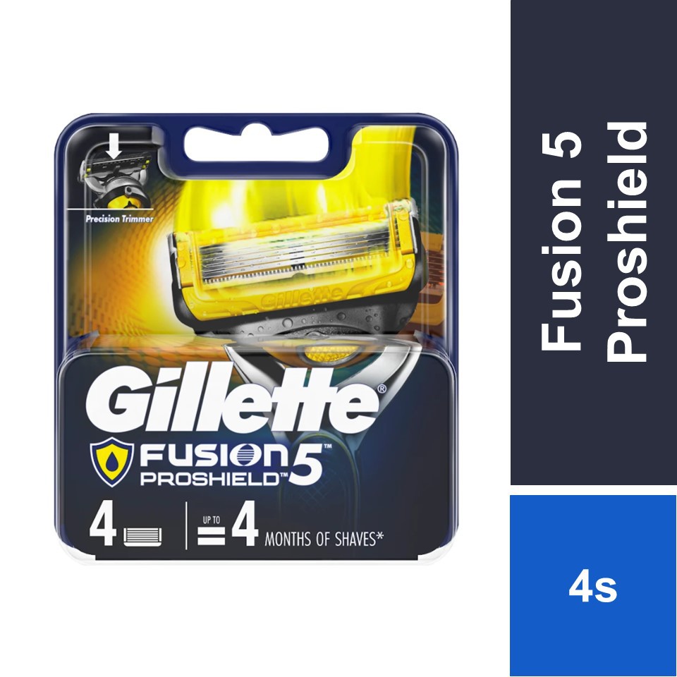 Gillette Fusion5 Proshield Razor Cartridges 4s | Shopee Malaysia