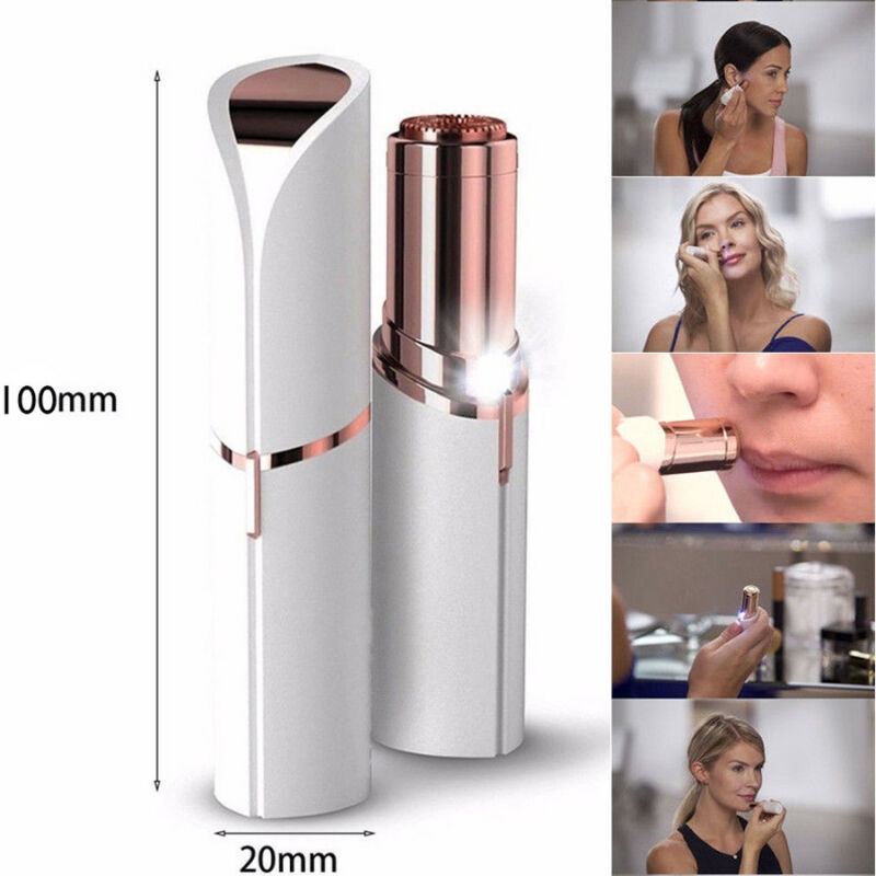 Women's Painless Facial Face Body Flawless Hair Removal Remover ...
