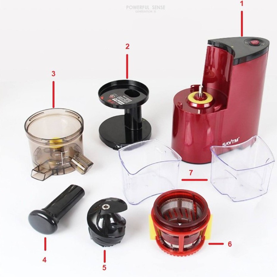 Accessories Savtm je 07 -phukienmayxaymayep Slow Juicer