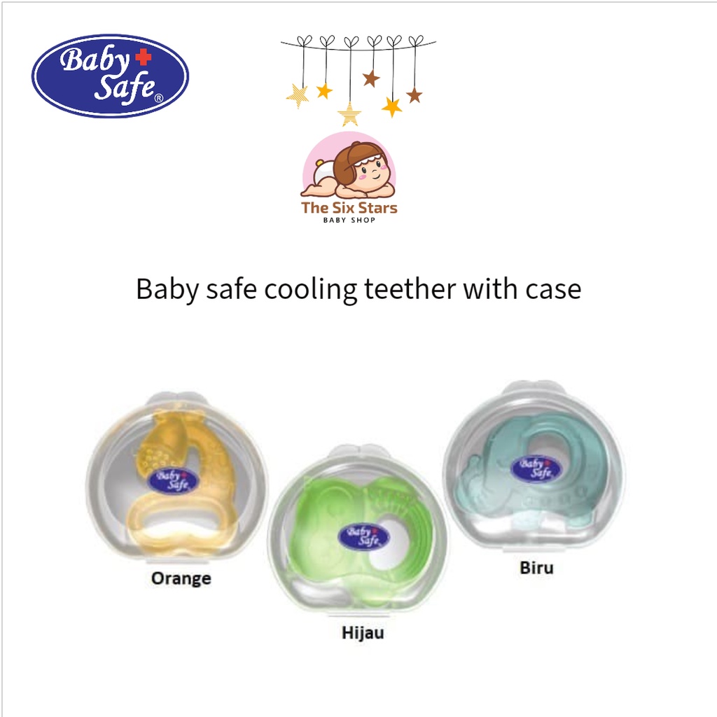 Baby safe cooling teether with case with Purified Water/Baby Ice Bite