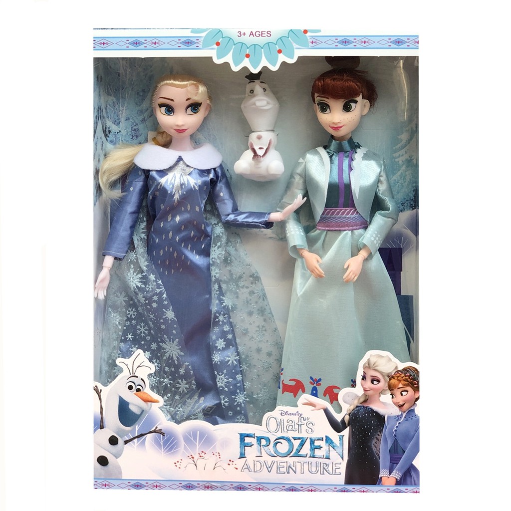 anna and elsa doll set