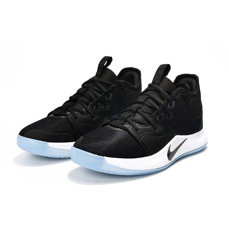 pg3 shoes black and white