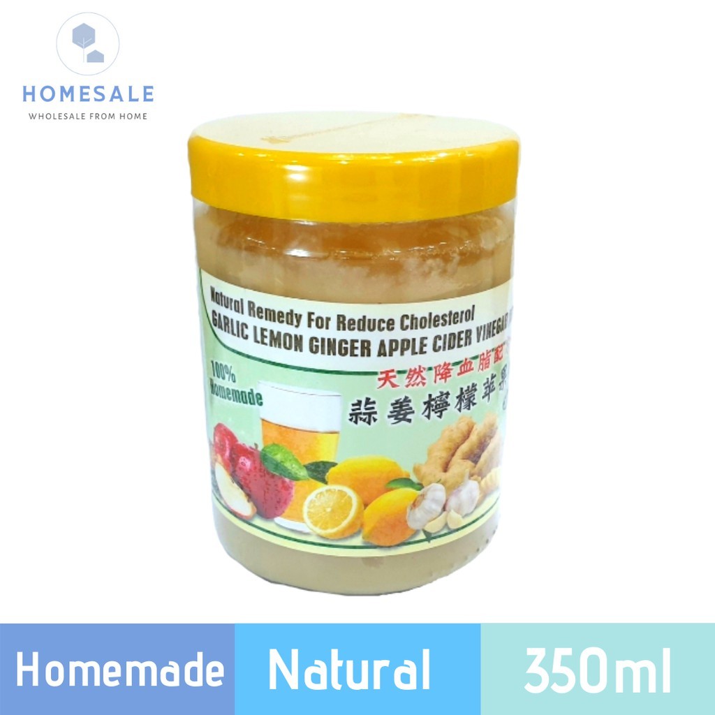 Garlic Lemon Ginger Apple Cider Vinegar Juice Shopee Malaysia