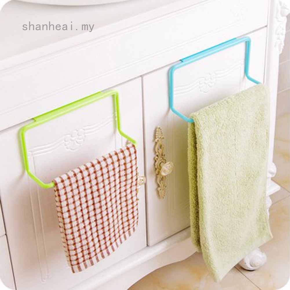 Shanheai Over Door Rack Hanging Towel Bath Holder Bathroom