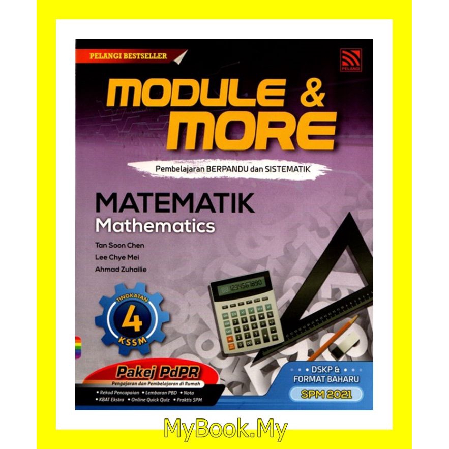 Myb Buku Latihan Module More Kssm Tingkatan 4 Matematik Mathematics Dwibahasa Pelangi Shopee Malaysia