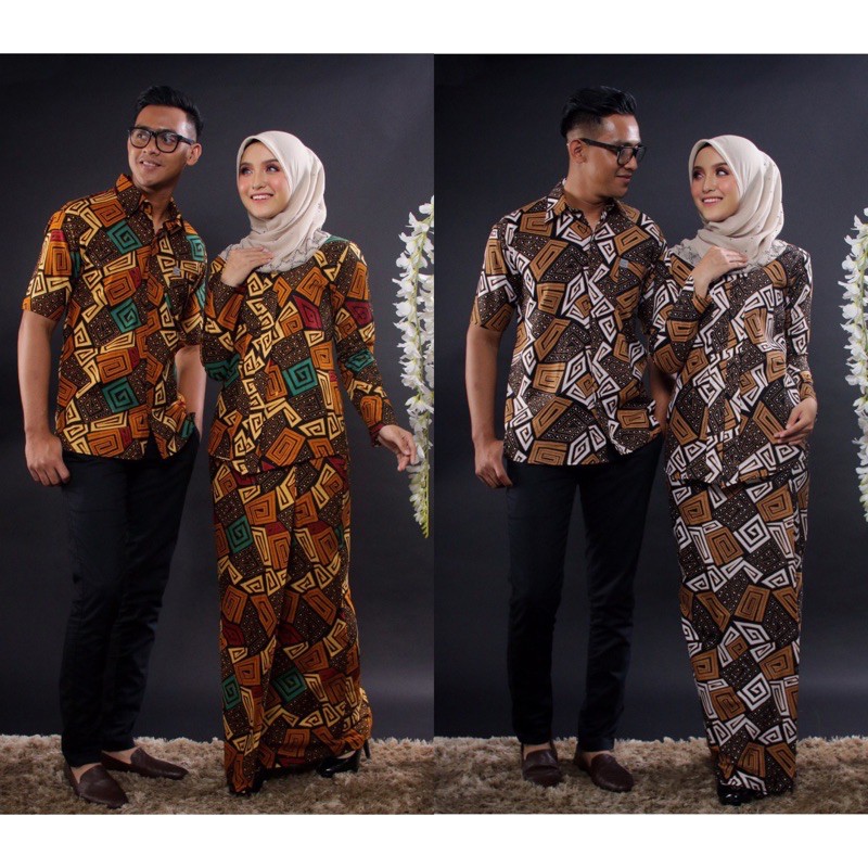 SEDONDON COUPLE  KEBAYA  BATIK BALI  MODEN KEMEJA BATIK 