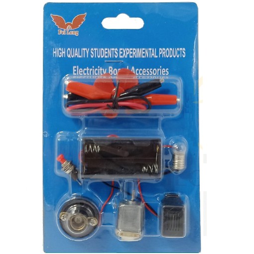 (8 in 1) Students Electrical Circuit School Electronic Kits Experiment