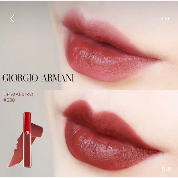 giorgio armani beauty lip maestro lip stain
