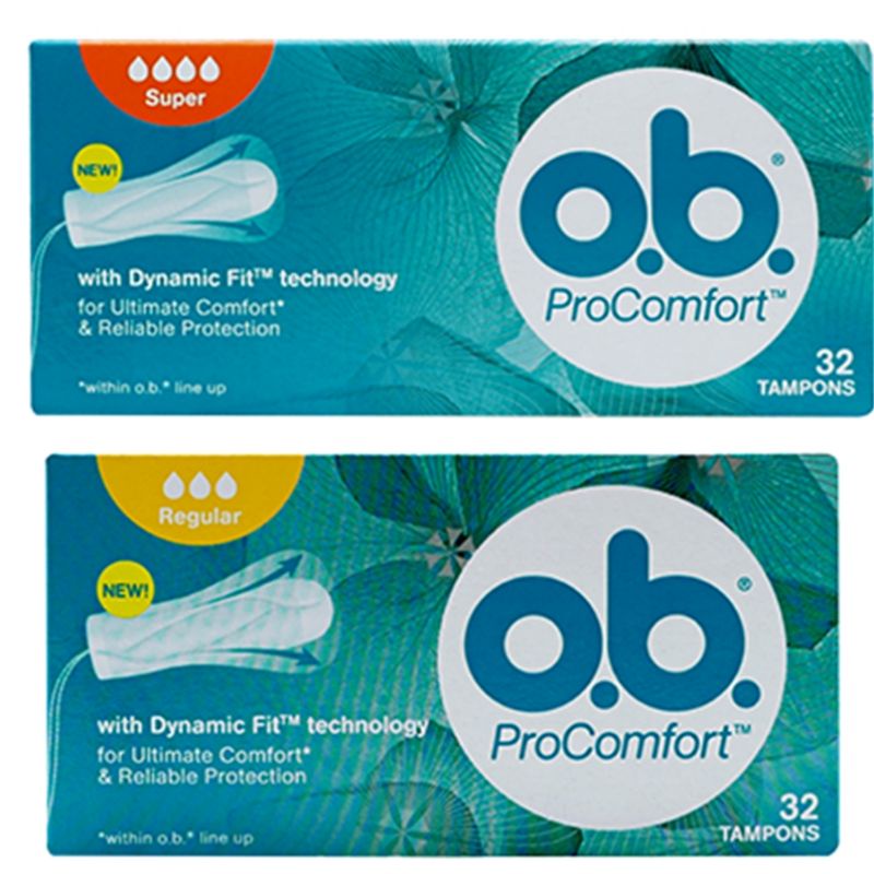 Ob Pro Comfort Super / Regular Tampon 32s O.b. | Shopee Malaysia