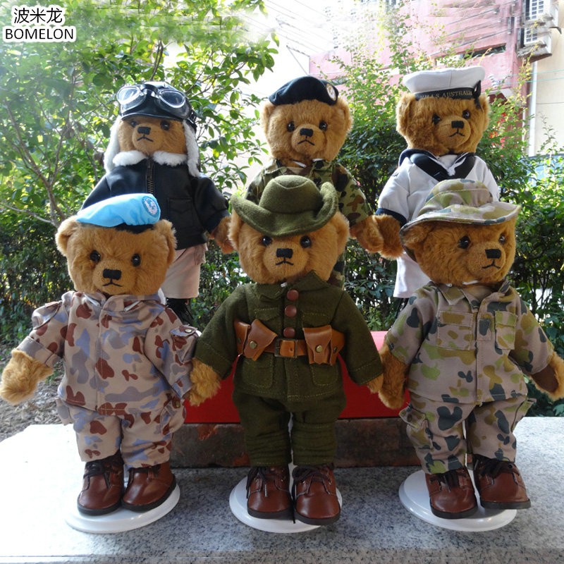 soldier teddy bear