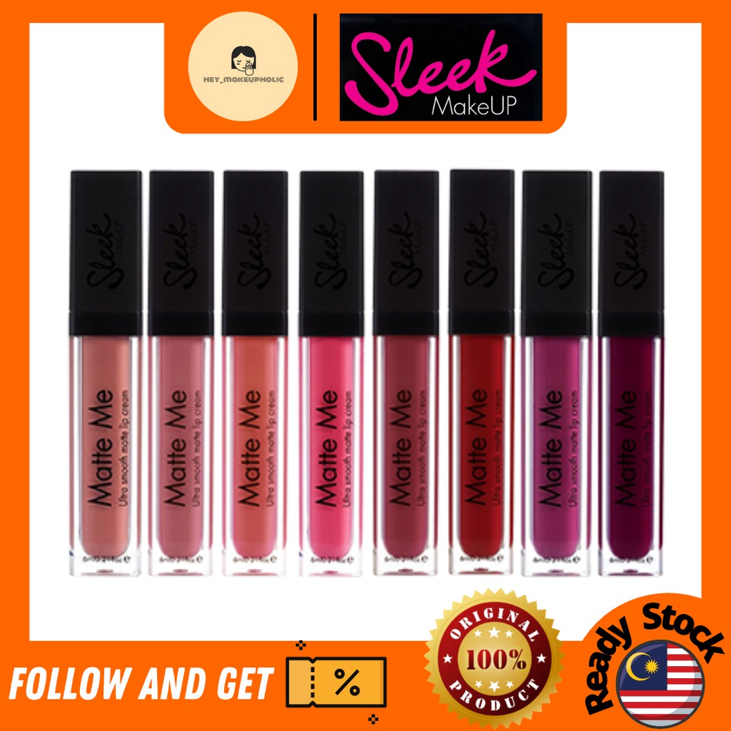 Buy Sleek Makeup Matte Me Lip Seetracker Malaysia