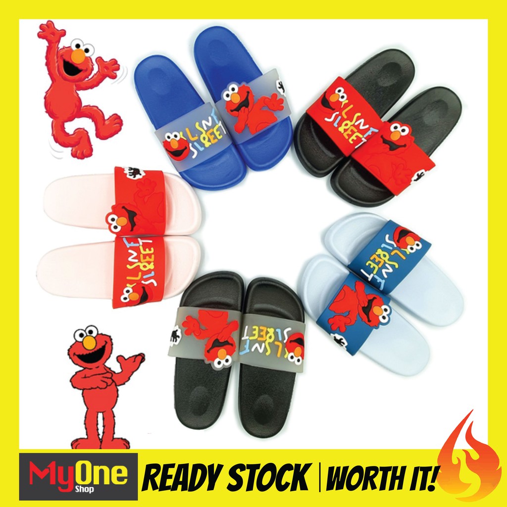 Sesame Street New Edition Elmo  Slipper Sandal  For Kids 