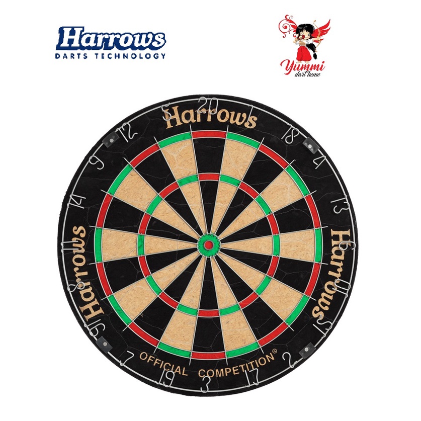 Harrows Dart Dart Board Harrows Dartboard Official Competition Shopee Malaysia