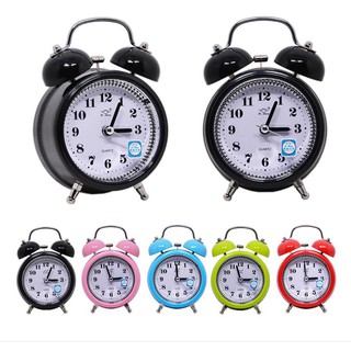 3 inchi Jam Loceng Classic dengan lampu + bunyi Kuat / Classic Quality Color Alarm Clock with backlight