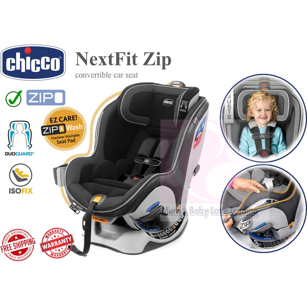 chicco nextfit zip car seat