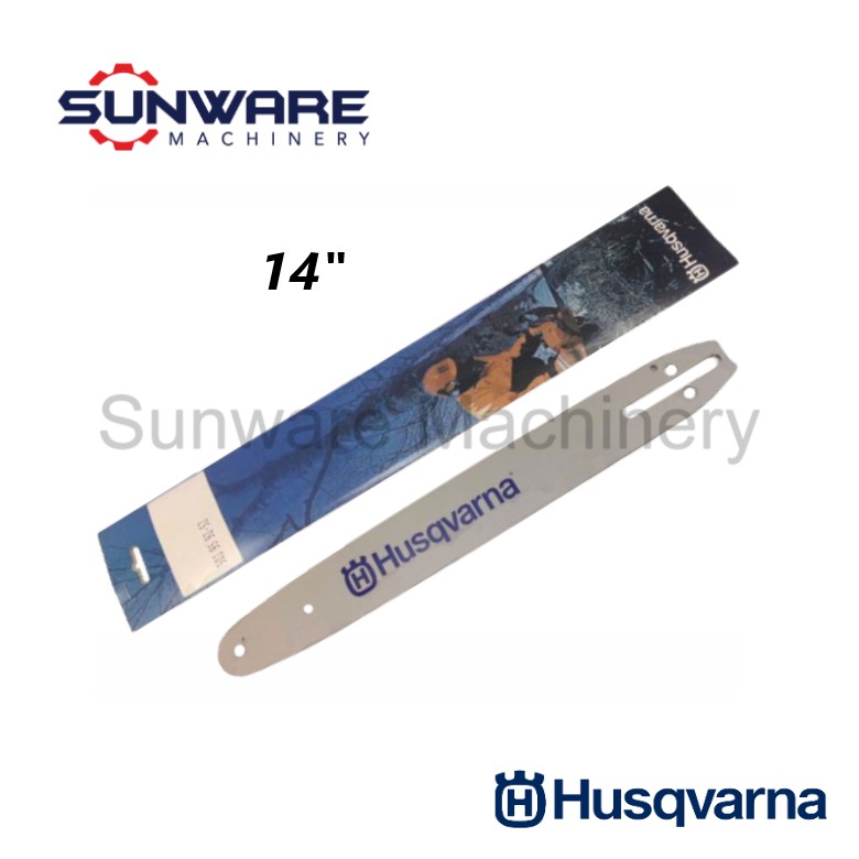 HUSQVARNA T435 One Hand Saw Chainsaw - 12" 14" Guide Bar Papan Rantai