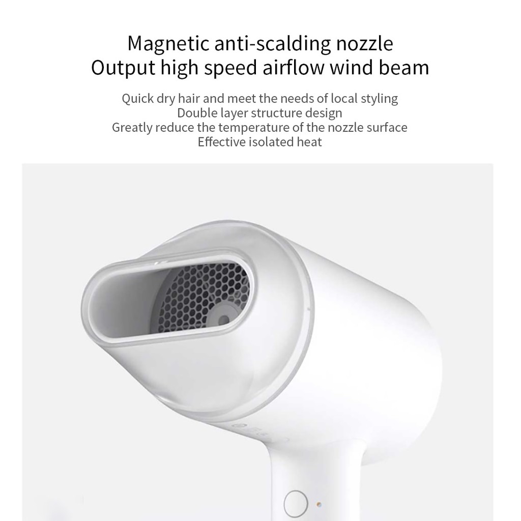 Xiaomi Mi Ionic Hair Dryer, 1800W, Global Version | Shopee Malaysia