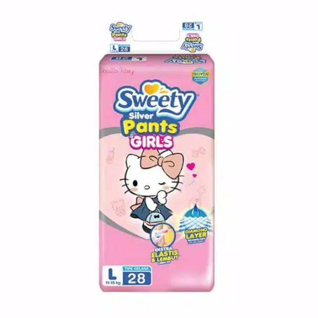 pampers sweety silver pants