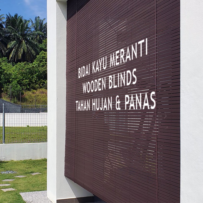 Bidai Kayu Meranti Meranti Blinds Wooden Blinds Bidai Kayu Meranti Meranti Blinds Wooden Blinds