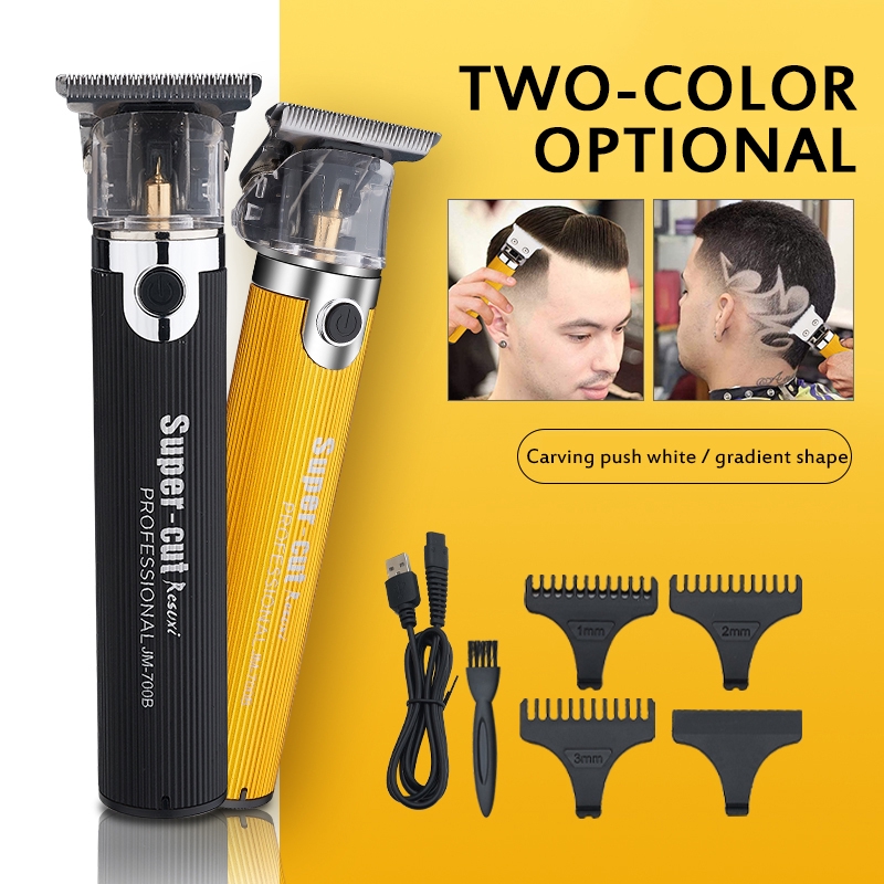 pro li rechargable cordless trimmer men 0mm baldheaded hair clipper