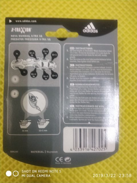 adidas predator replacement studs