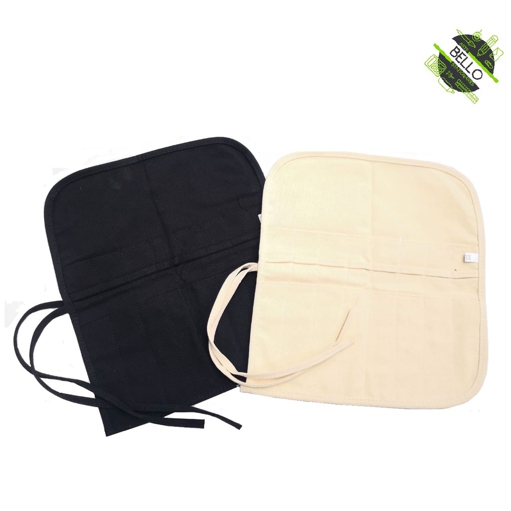 Canvas Paint Brush Storage(holder) Roll Up Case Bag 16 Hole ( 30cm x 34