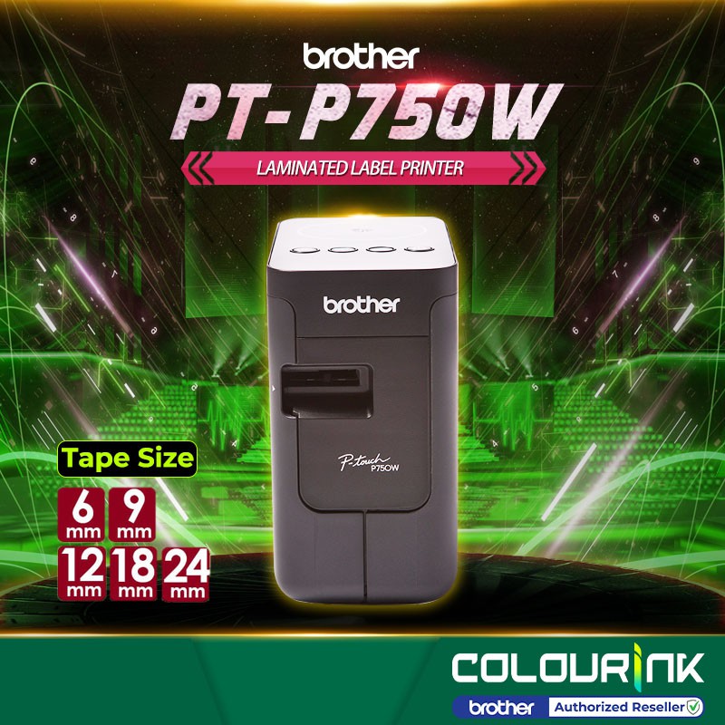 Brother PTouch PTP750W PC Mac Connectable Mobile SmartPhone Wireless