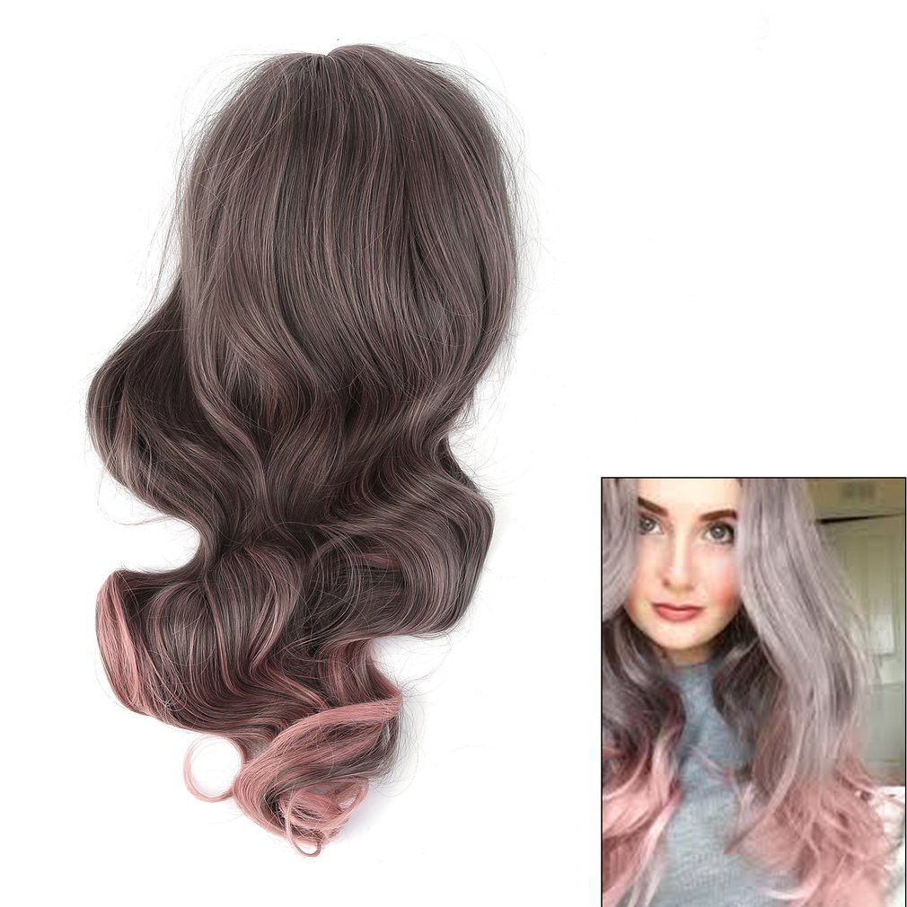 Cool Fashionable Full Long Curly Hair Style High Temperature Fiber