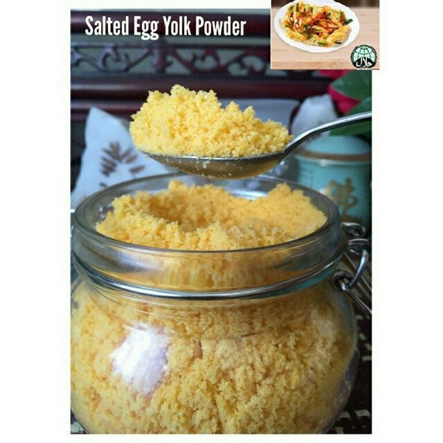 Salted Egg Yolk Powder Serbuk Telur Masin Sedap Murah Shopee Malaysia