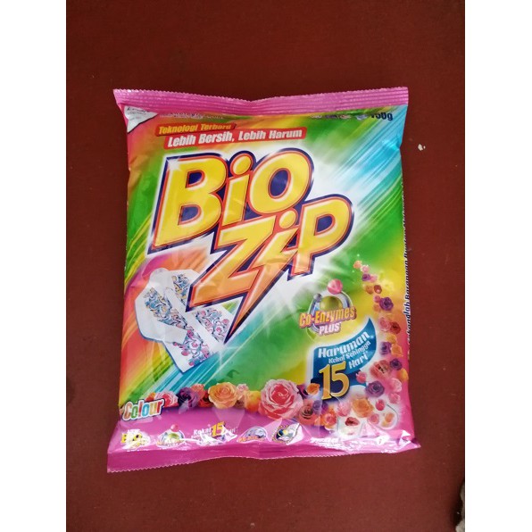 Bio Zip Serbuk  Sabun  750 gram Bio Zip Detergent Powder 