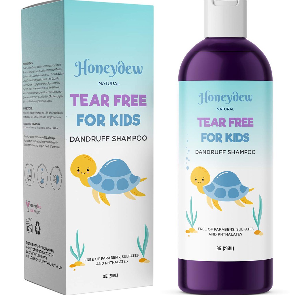 [ iiMONO ] HONEYDEW Anti Dandruff Shampoo for Kids Best Tear Free