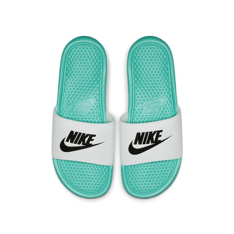 mint green slippers