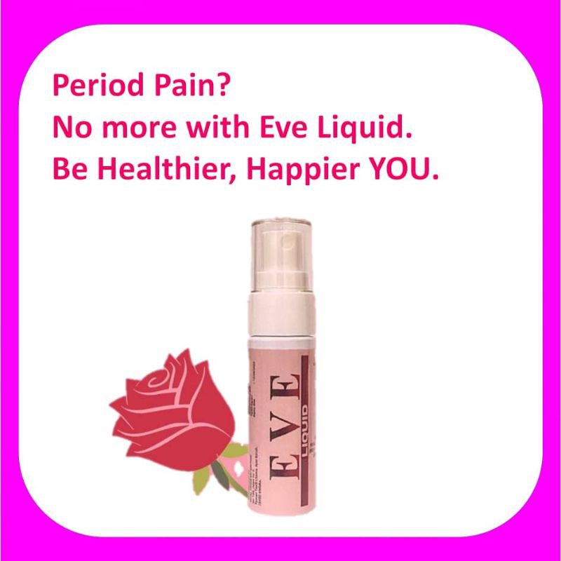 Hawa - EVE - Sesuai Pada Yang Tak Boleh Makan Jamu - Homeopathy 30ml - Hanya Spray ke Lidah - Remaja Dan Wanita Dewasa.