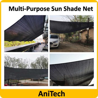 1M X 30M Black Sun 2M 50% 70% Shade Orchid Net Jaring Hitam Garden UV ...