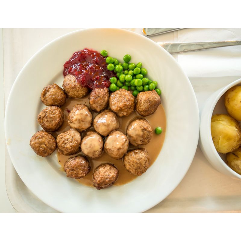 Original Meatball Ikea Frozen 1kg Shopee Malaysia